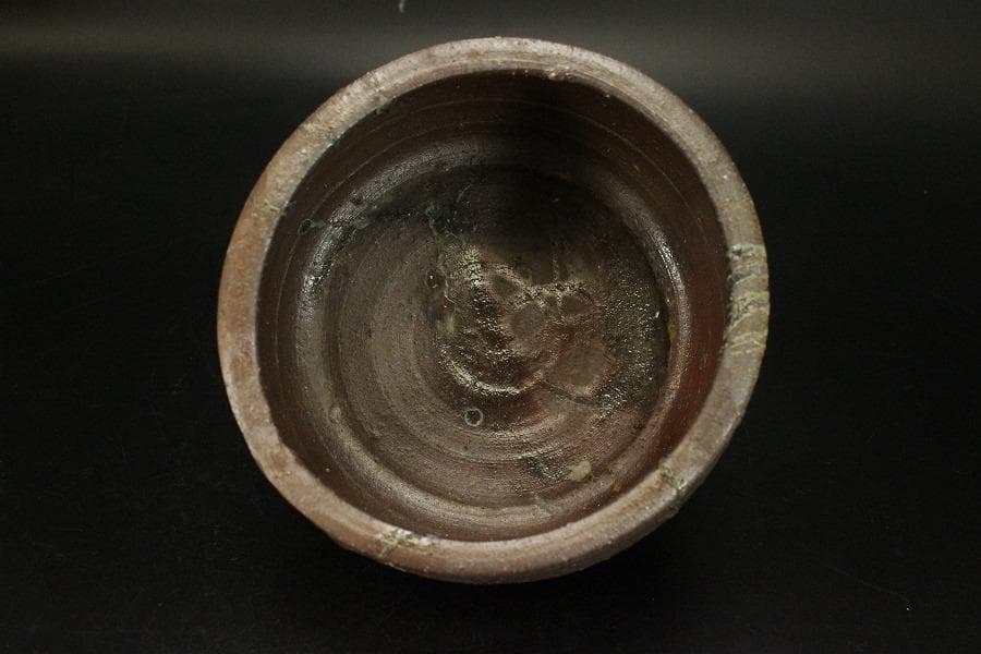 茶道具 備前 建水 共箱 未使用(A561)