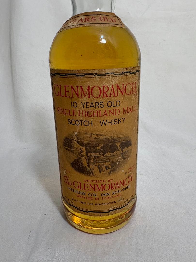 グレンモーレンジ10年の旧ボトル1000ml