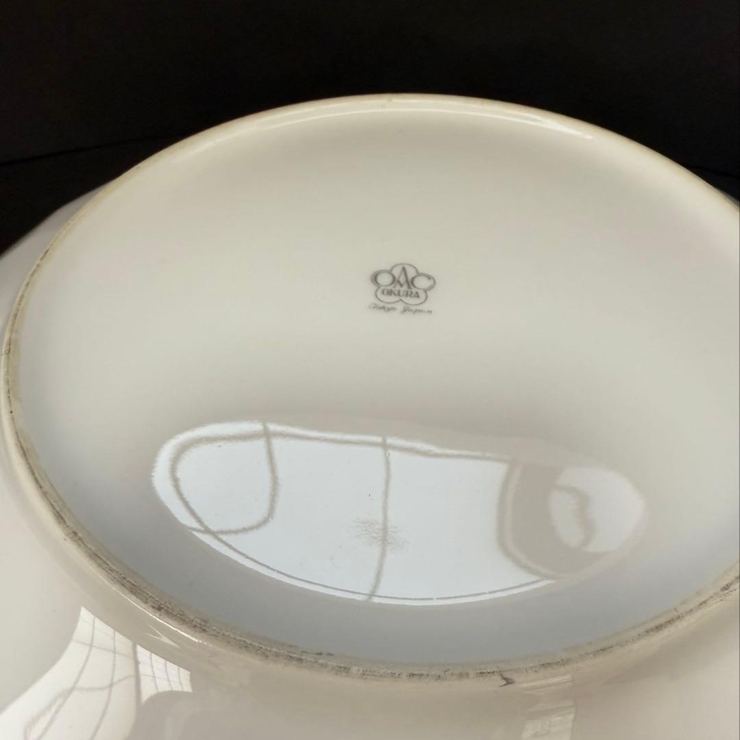 大倉陶園　25cm ボウル　美品　送料込み