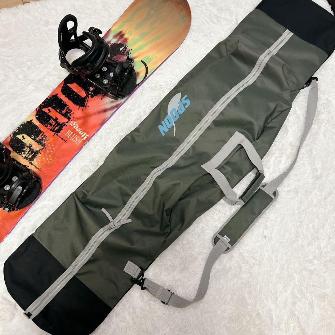 SPOON ボード BLUSH 150㎝ K2 バイン＋SPOONバッグ付き