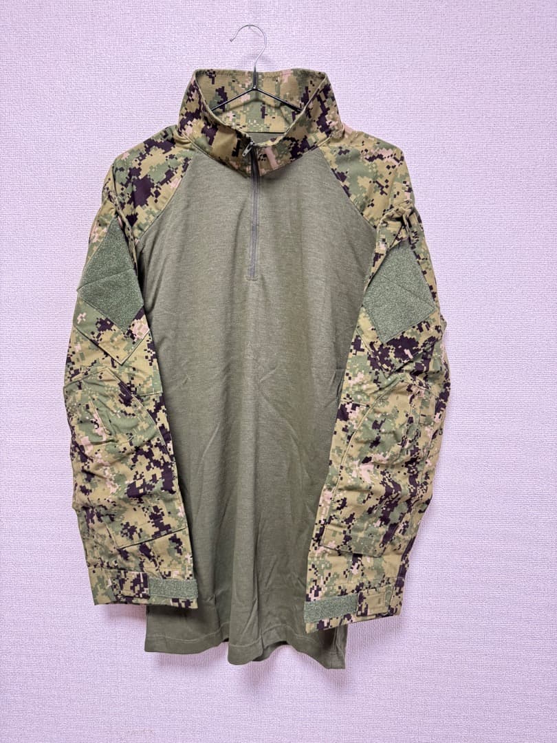 未使用 実物 Crye AOR2 コンバットシャツ Navy Custom G2