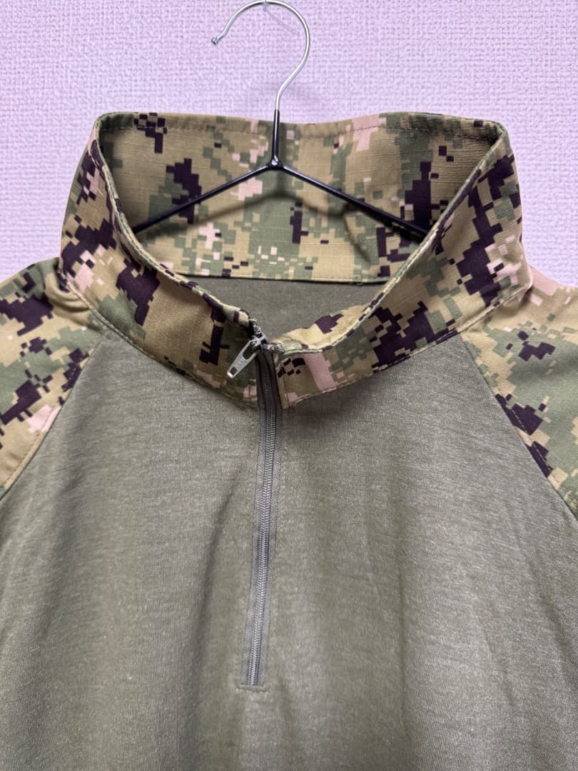 未使用 実物 Crye AOR2 コンバットシャツ Navy Custom G2