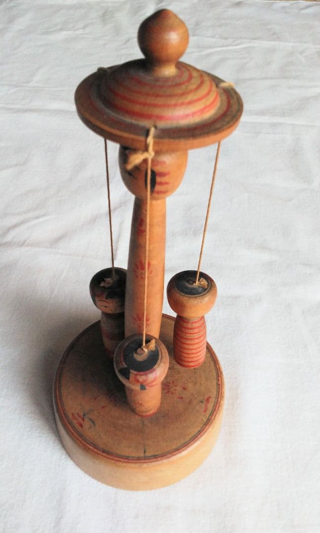 こけし メリーゴーランド【工人 高橋 忠蔵作】