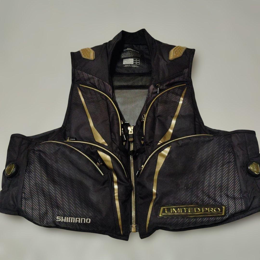 シマノ　SHIMANO 　LIMITED PRO 　鮎　渓流ベスト 　Мサイズ
