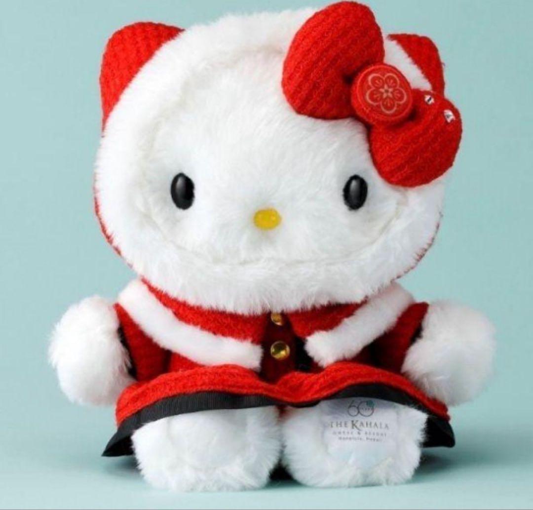 エクシブ カハラホテル 日焼けキティ ゴールドドレスキティ ぬいぐるみ セット