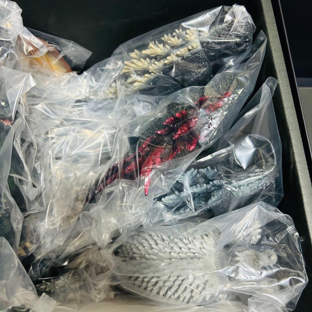 ゴジラ50周年メモリアルボックス ムービーモンスターシリーズ フィギュア ソフビ