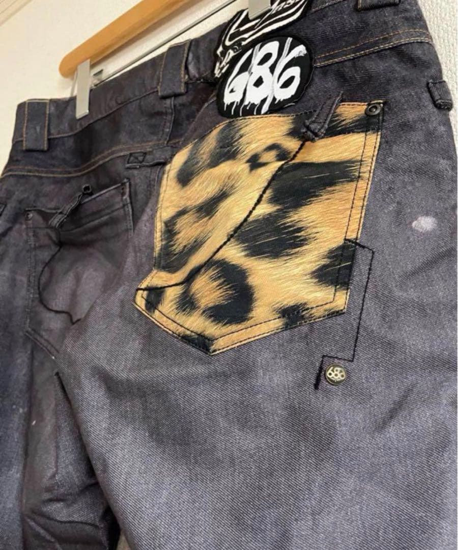 ディーゼル686 DIESEL＆686のコラボ スノーウェア　2点セット