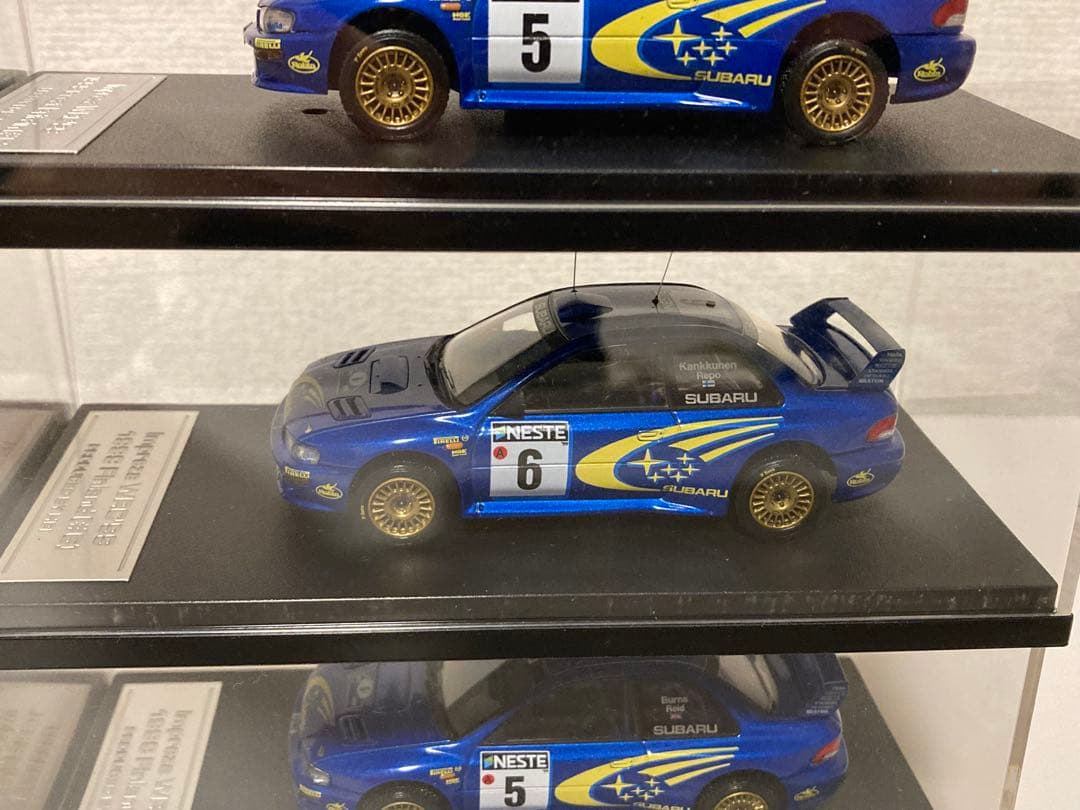 1/43 hpi hpi-Racing GC8 インプレッサ WRC 6台セット