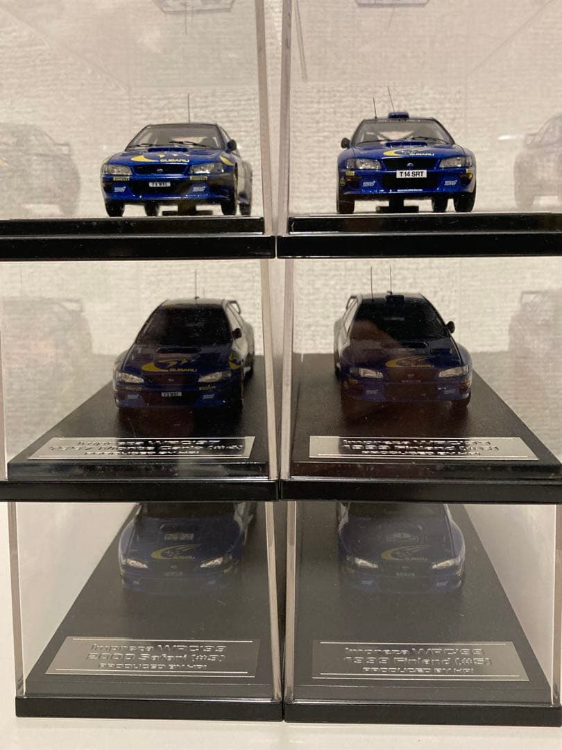 1/43 hpi hpi-Racing GC8 インプレッサ WRC 6台セット