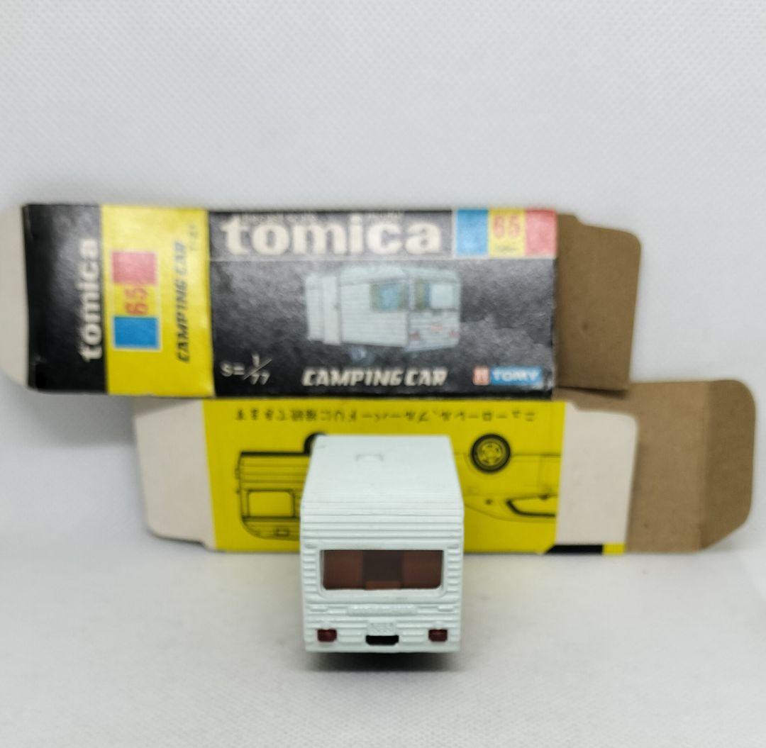 《黒箱トミカ65-1-3》フランスベッドキャンピングトレーラー【１Eホイール】