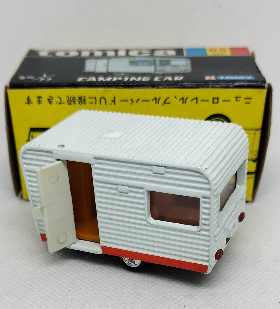 《黒箱トミカ65-1-3》フランスベッドキャンピングトレーラー【１Eホイール】