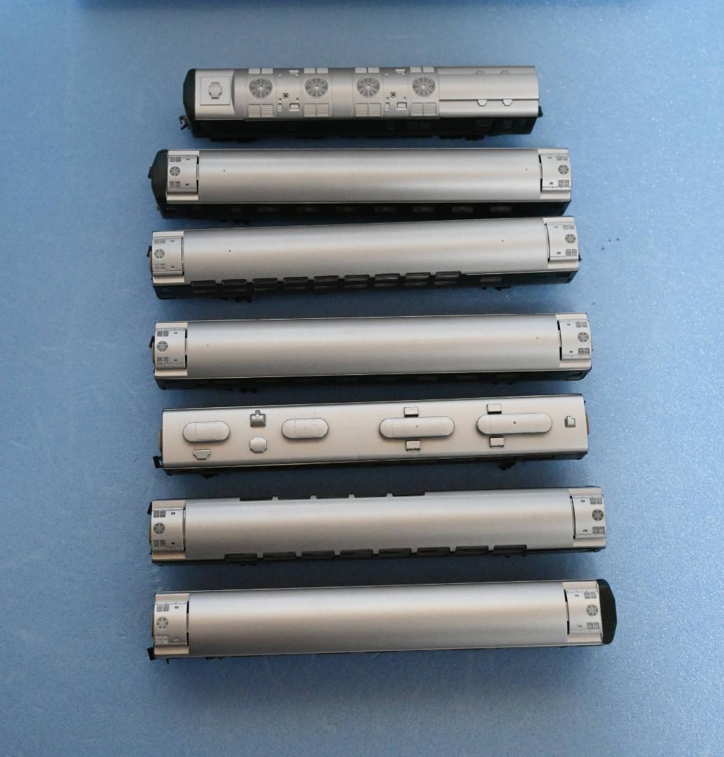 21　Nゲージ トワイライトエクスプレス　客車　7両セット