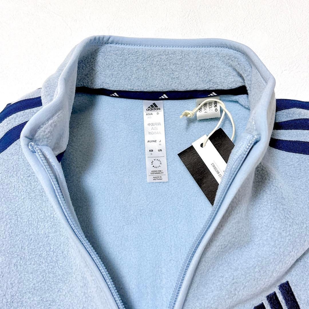 【新品】adidas アディダス　ゴルフウェア　セットアップ　レディースM 青