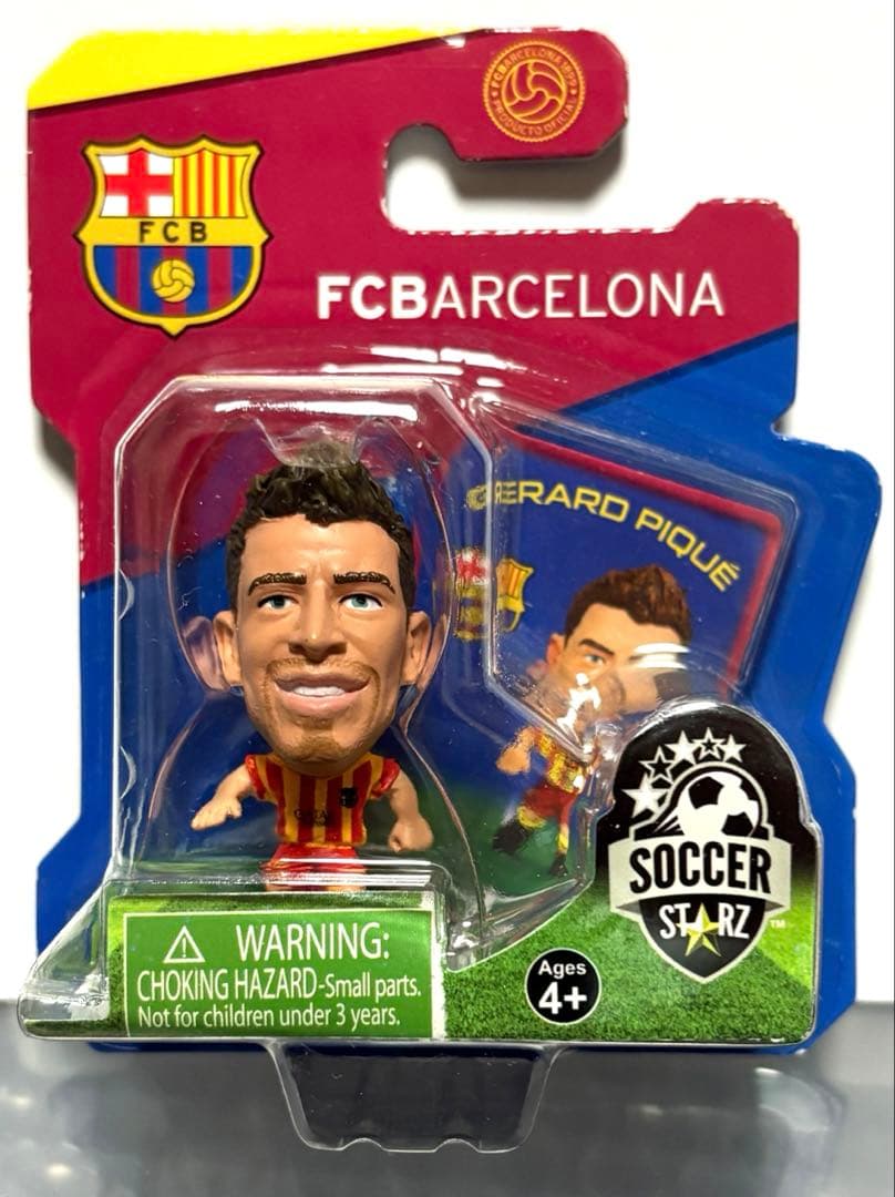 激レア【サッカースターズ　限定生産】ピケ　バルセロナ　アウェイ　美品