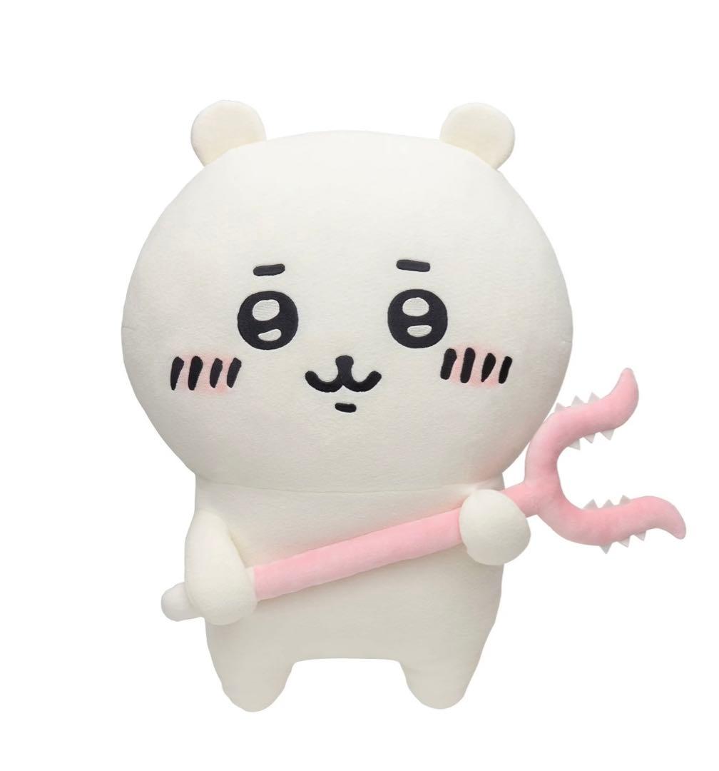 ちいかわ 討伐棒をもった特大ぬいぐるみ(ちいかわ)