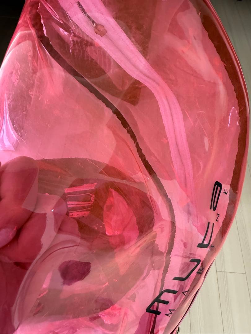 Muta marine ゴルフバッグ 328 クリアピンク エナメル