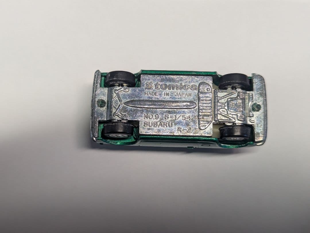 トミカ 9 スバル r2 アイボリーシート 黒箱 日本製 箱おまけ
