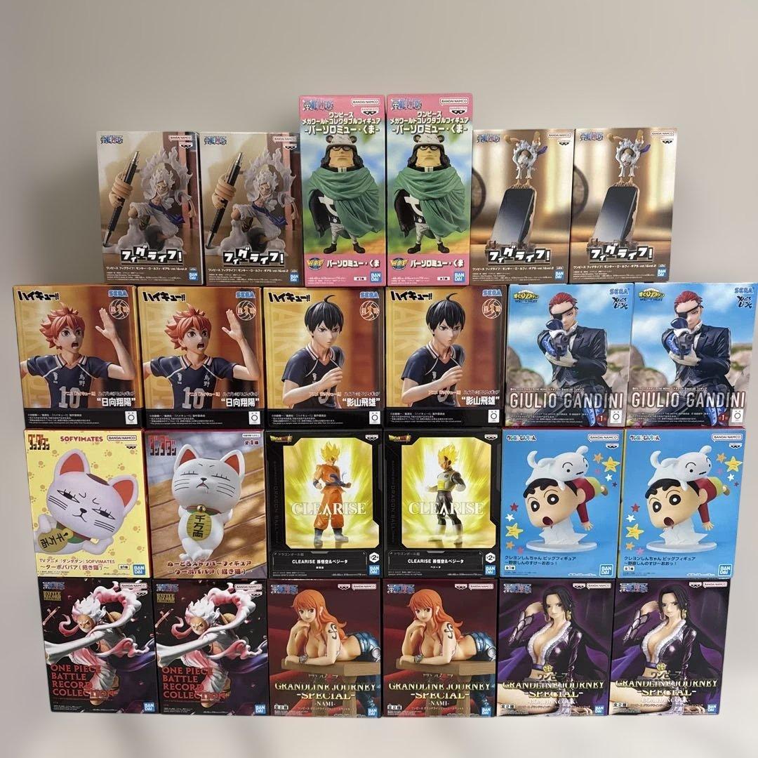 プライズフィギュア 24体