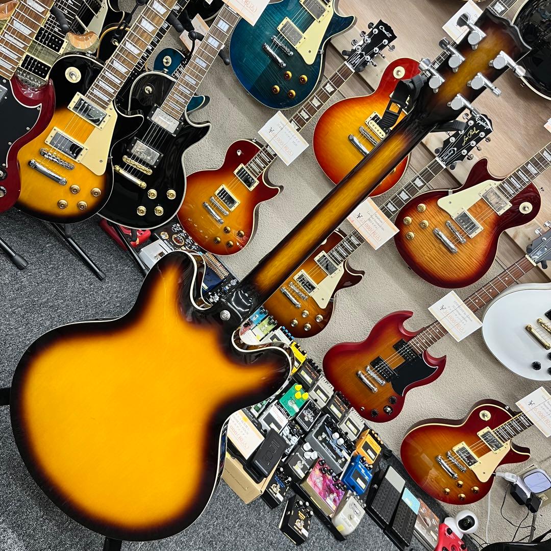 【10812】 Tony Smith セミアコースティック ギター サンバースト