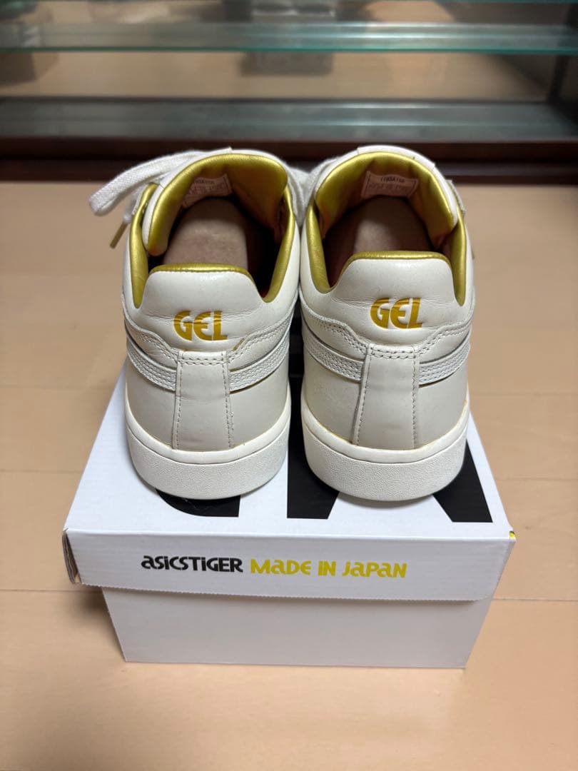 アシックス　GEL-PTG クリーム×クリーム　28.0