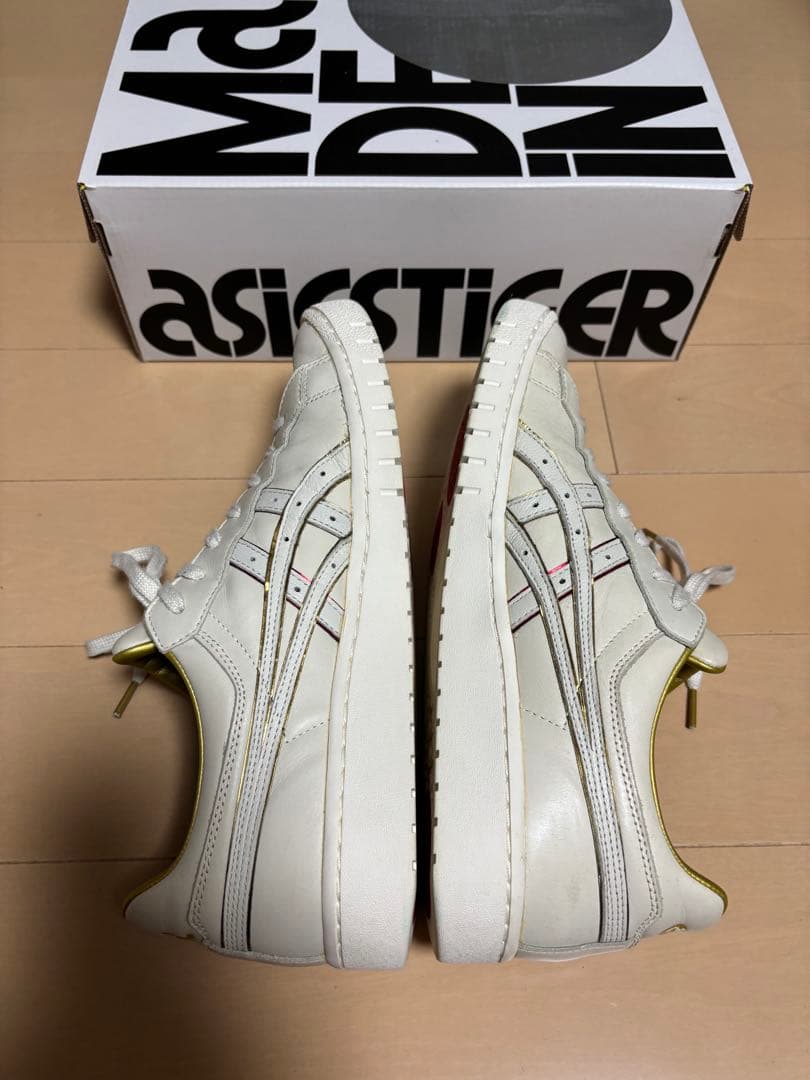 アシックス　GEL-PTG クリーム×クリーム　28.0