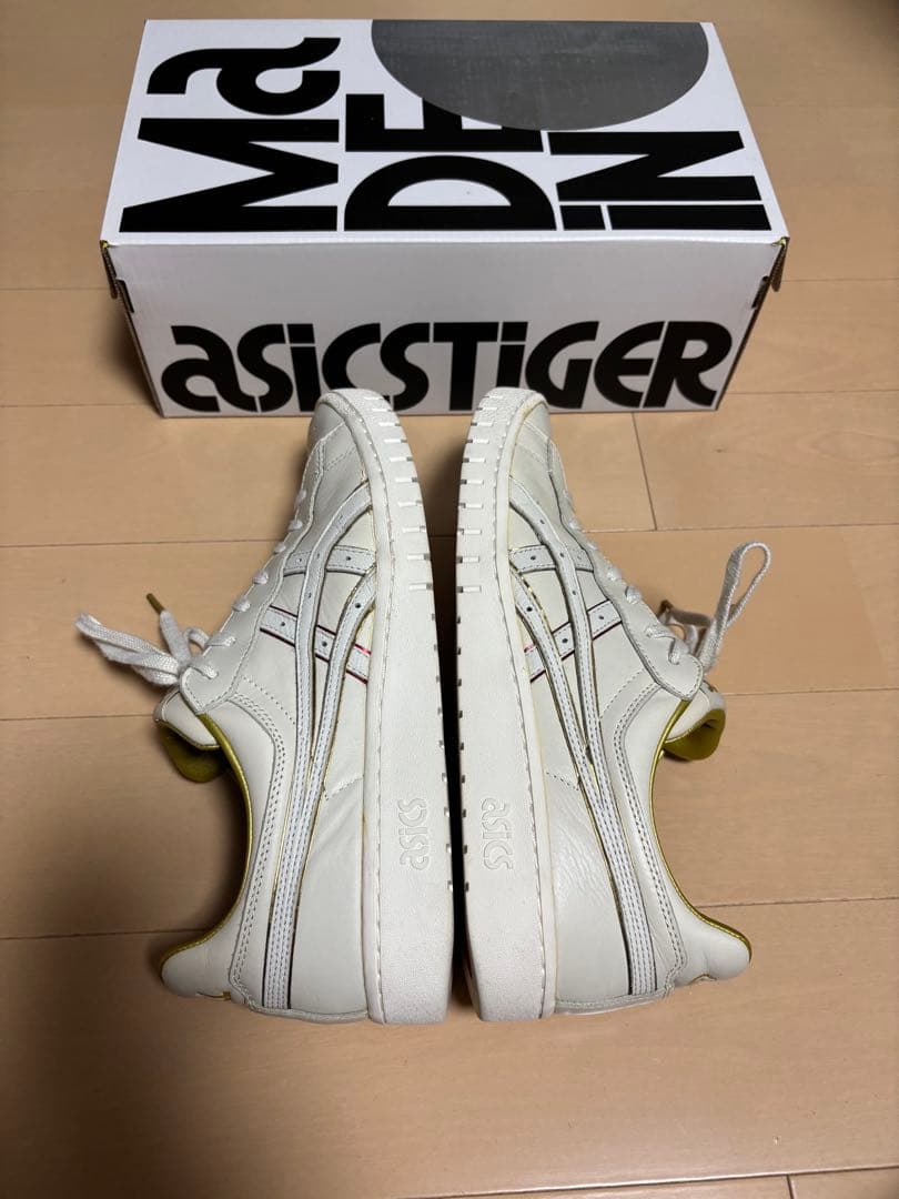 アシックス　GEL-PTG クリーム×クリーム　28.0