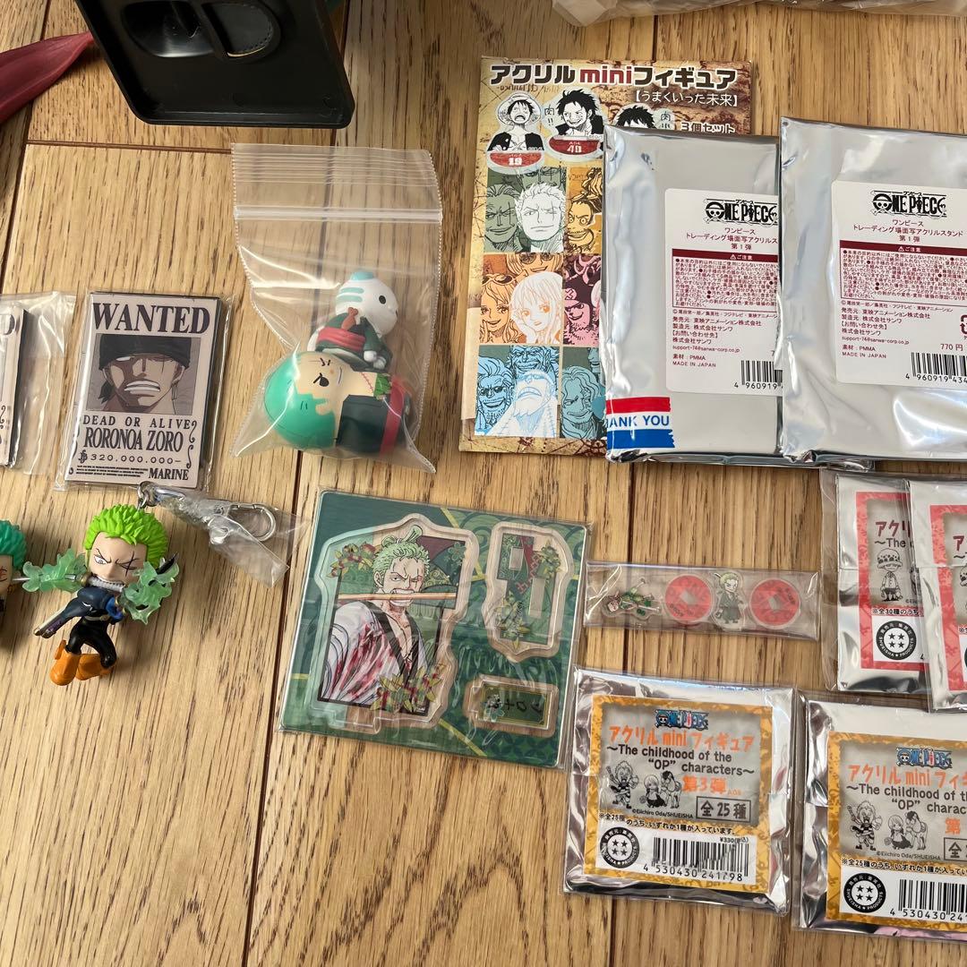 ワンピース　ゾロ　グッズ　まとめ売り