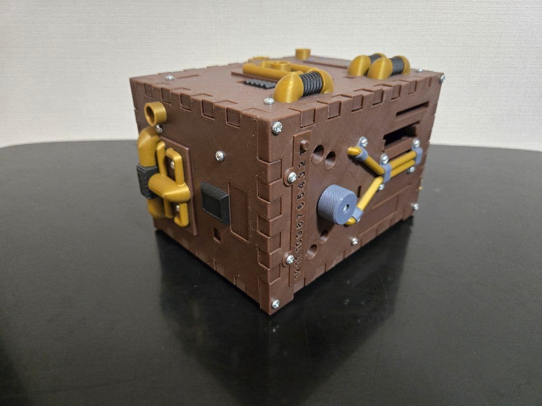 3Dプリント自作パズルボックス 3個セット