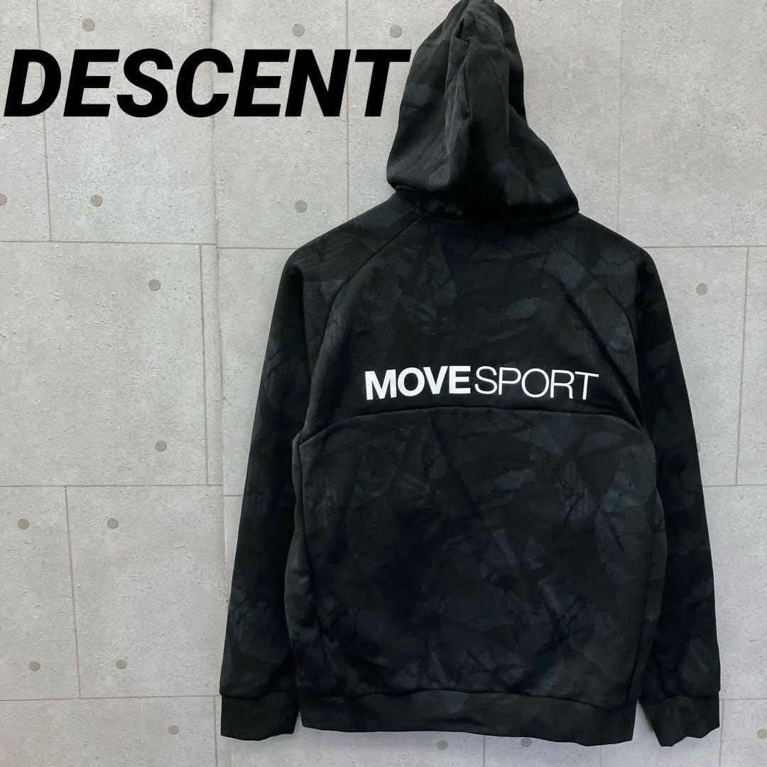 DESCENT デサント MVSP テックシールド ジャージ フード M 黒