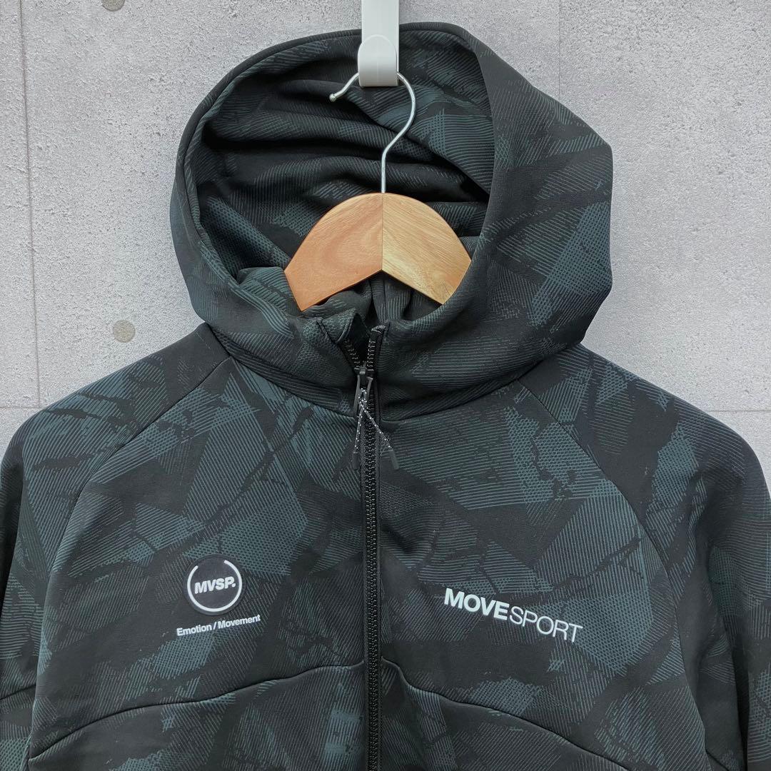 DESCENT デサント MVSP テックシールド ジャージ フード M 黒