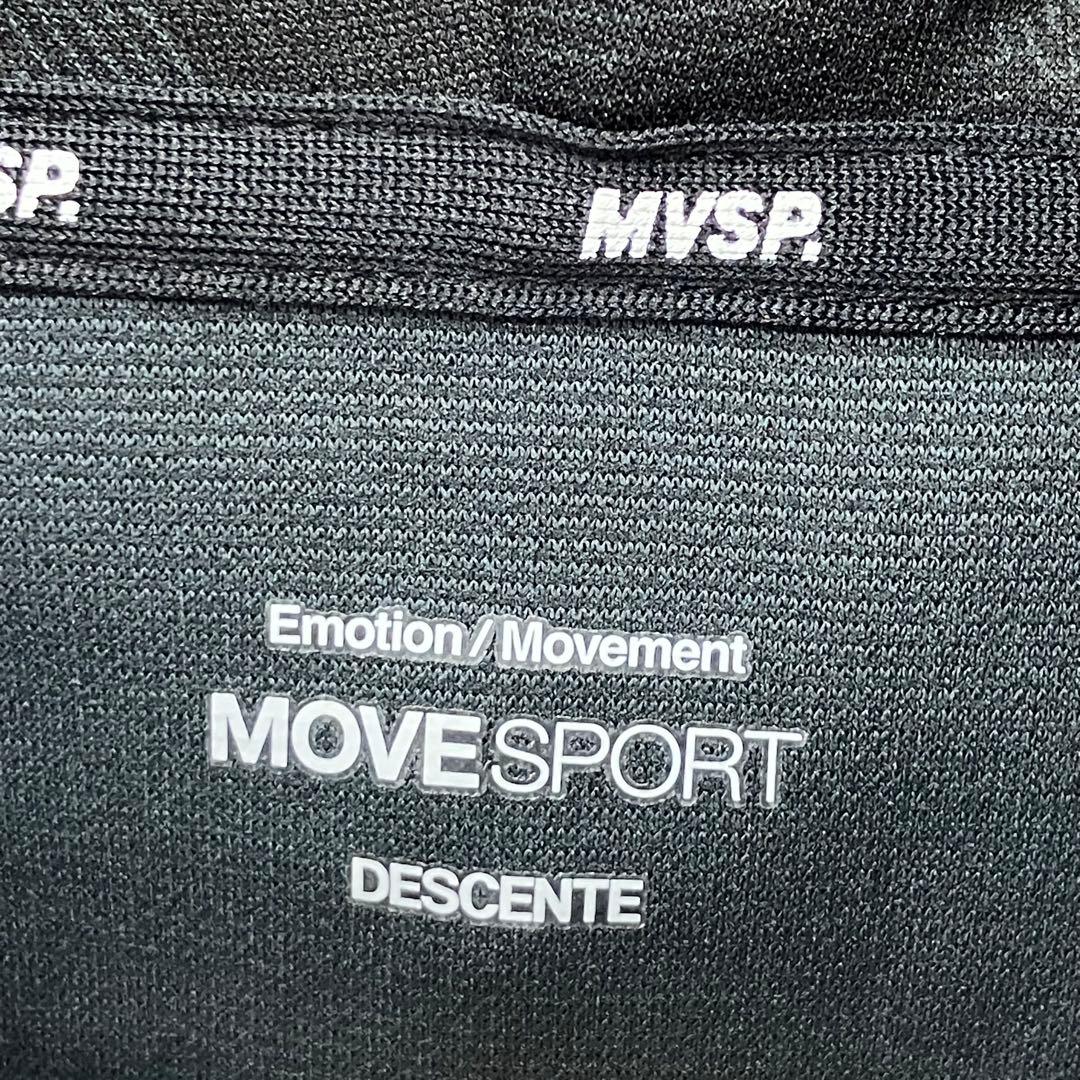 DESCENT デサント MVSP テックシールド ジャージ フード M 黒