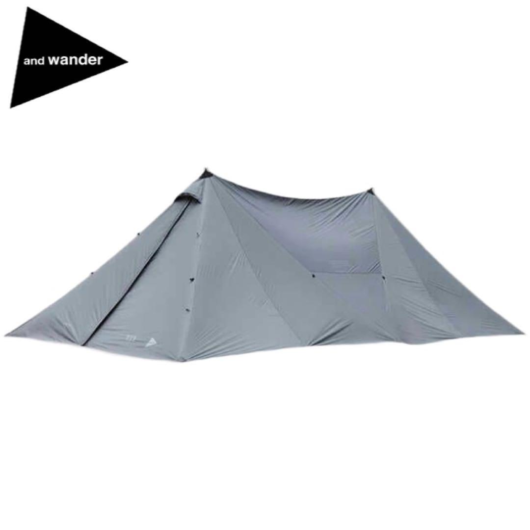 muraco × and wander HERON 2 POLE SHELTER