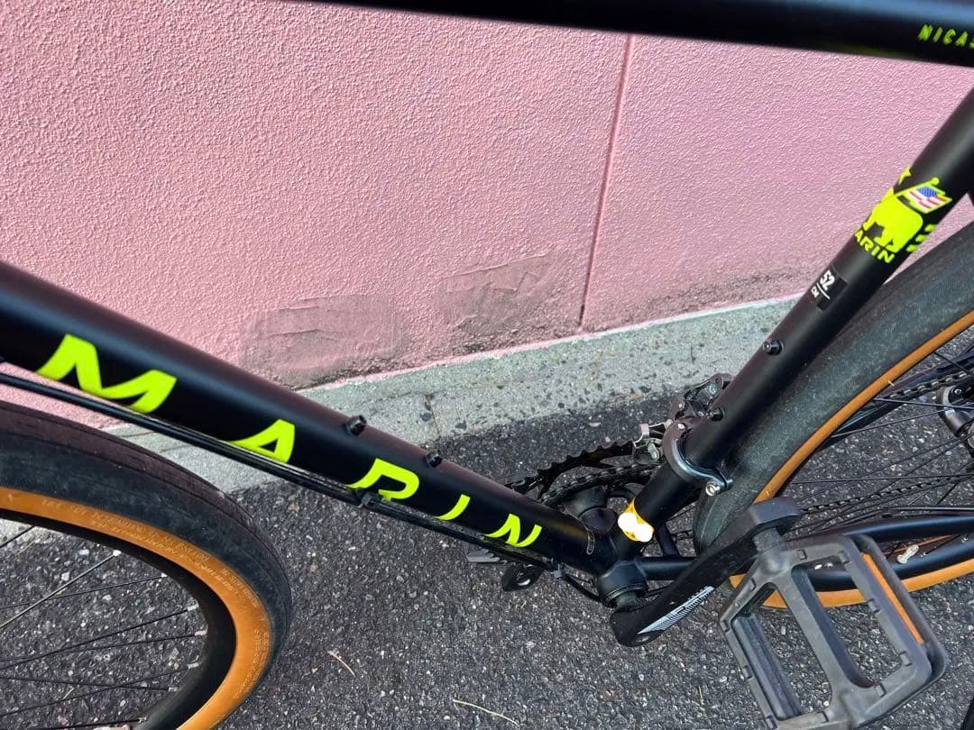 MARIN NICASIO クロスバイク クロモリ 52 マットブラック