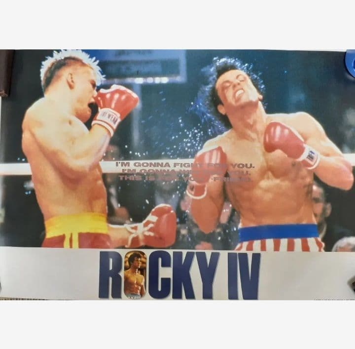 ROCKY4　ポスター　ロッキー4