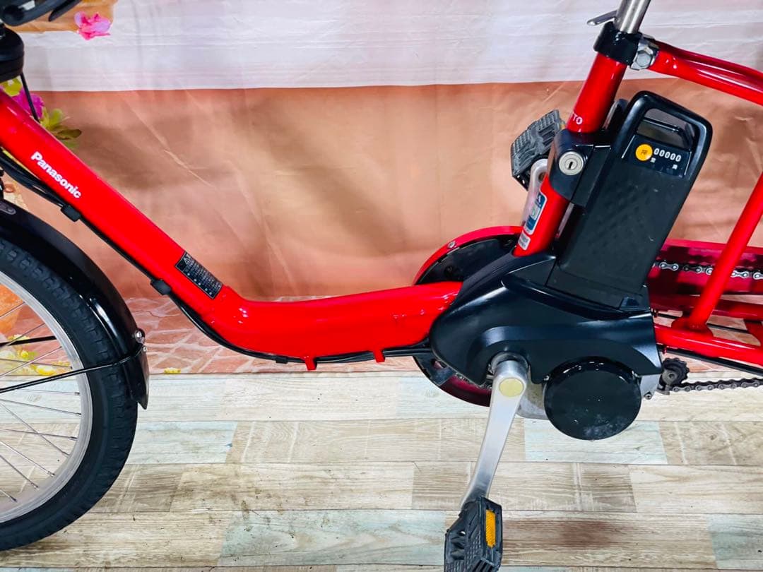 人気モデル！ギュット⭐️12AHパナソニック子供乗せ電動アシスト自転車Y2229