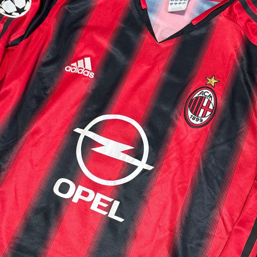 ACミラン 04/05 #21 ピルロ 長袖 ユニフォーム CL