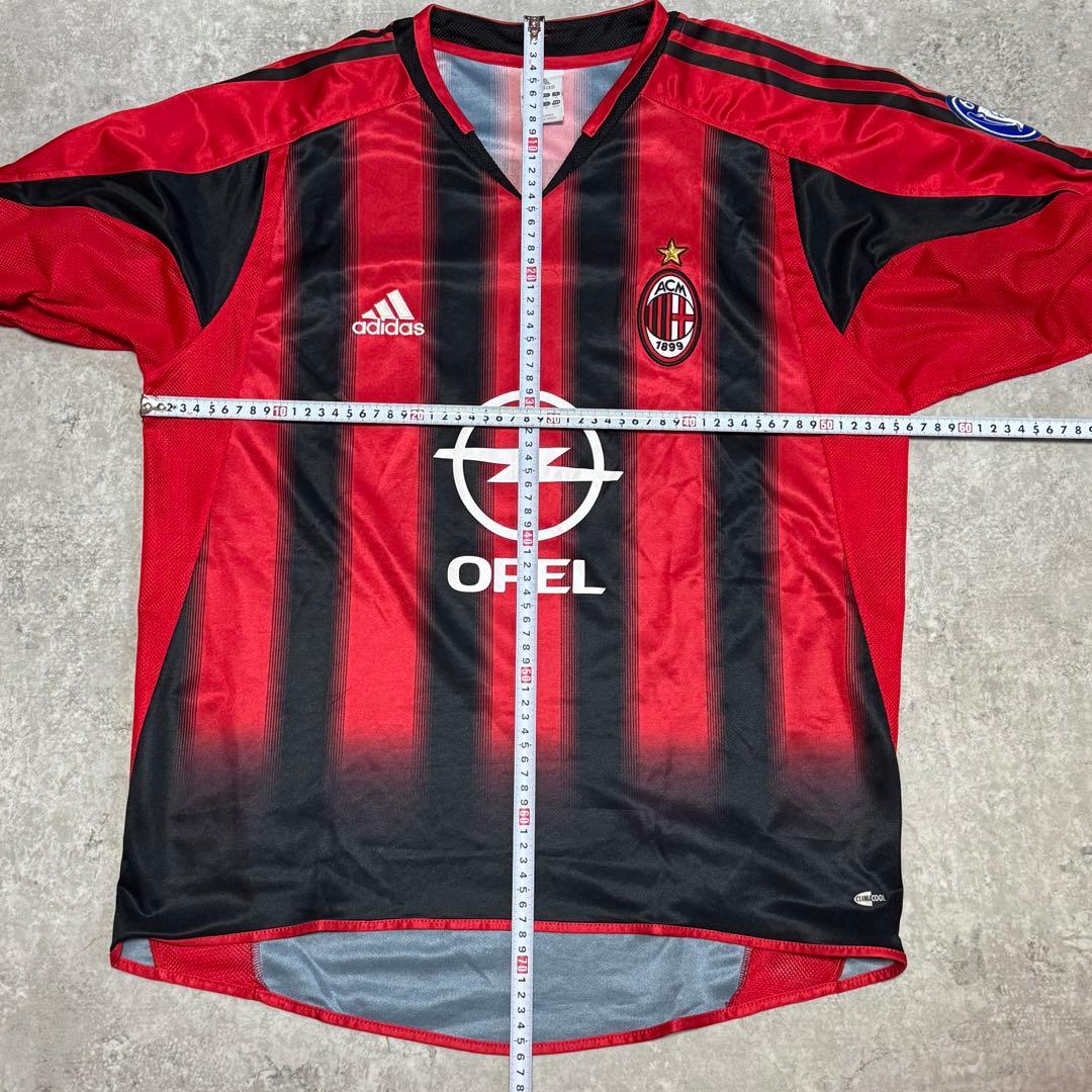 ACミラン 04/05 #21 ピルロ 長袖 ユニフォーム CL