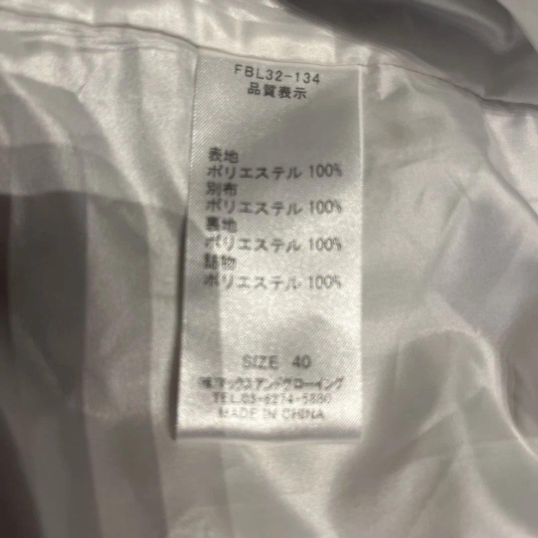 ＺＯＹジッパー付きジャケット レディース ホワイト&アイボリー