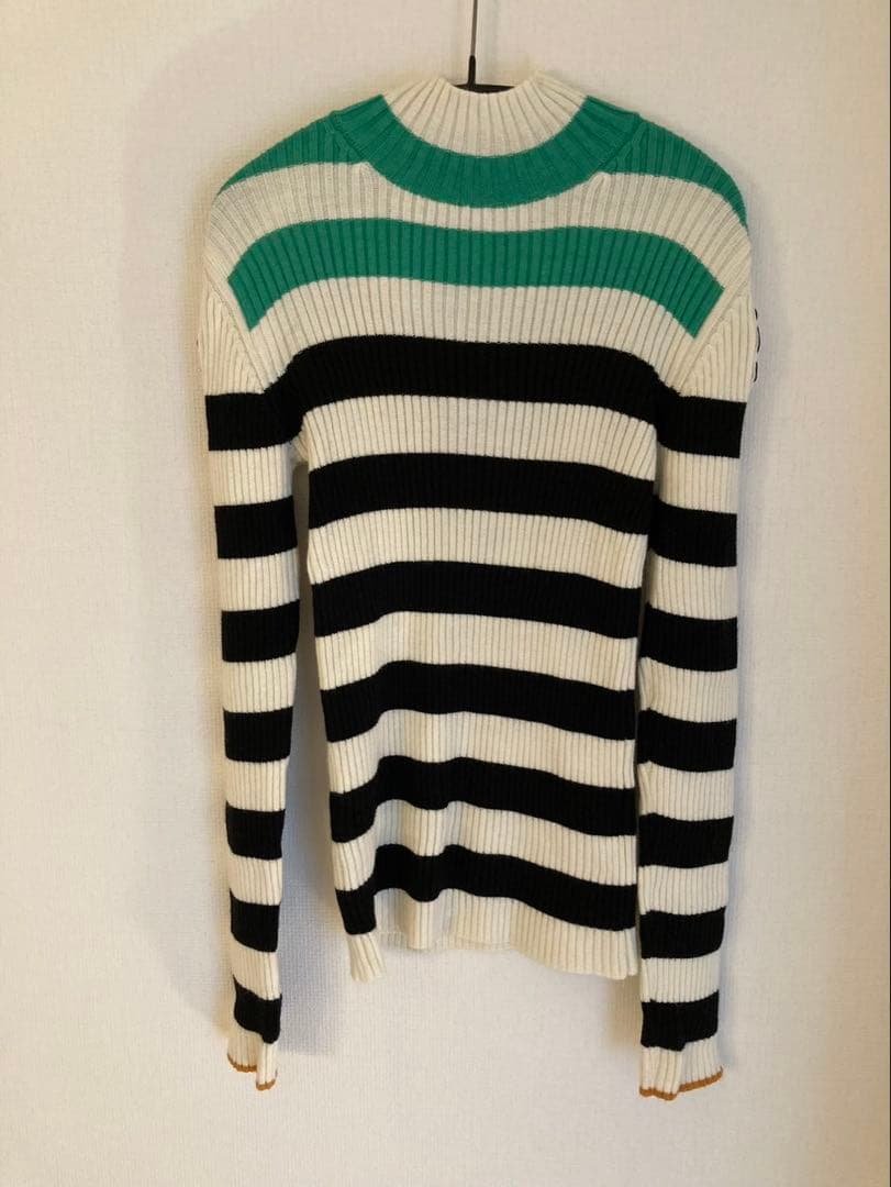 アルチビオ ストライプ柄長袖セーター