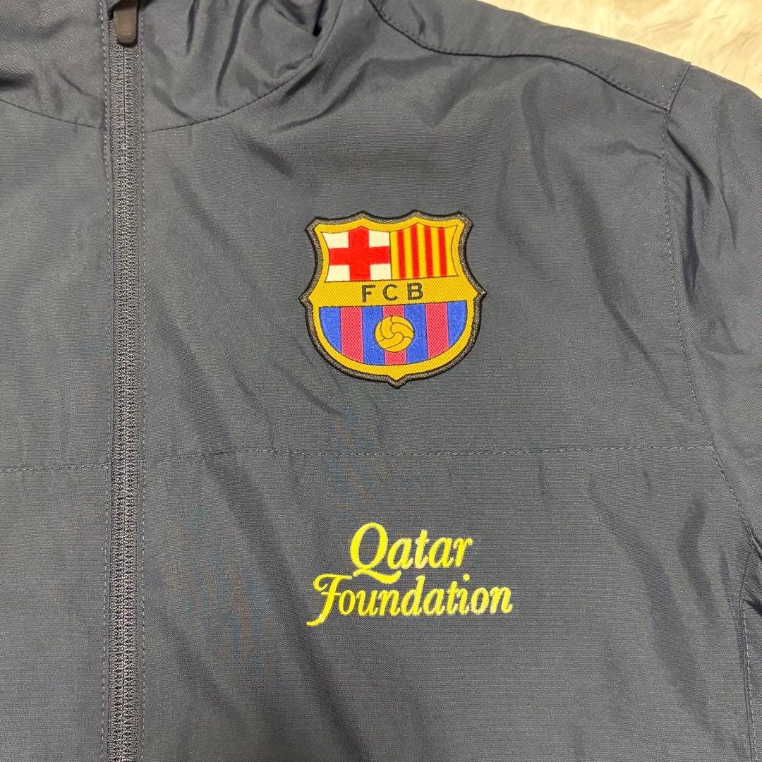 NIKEナイキ バルセロナ　上下セットアップXL ネイビー トレーニングウェア