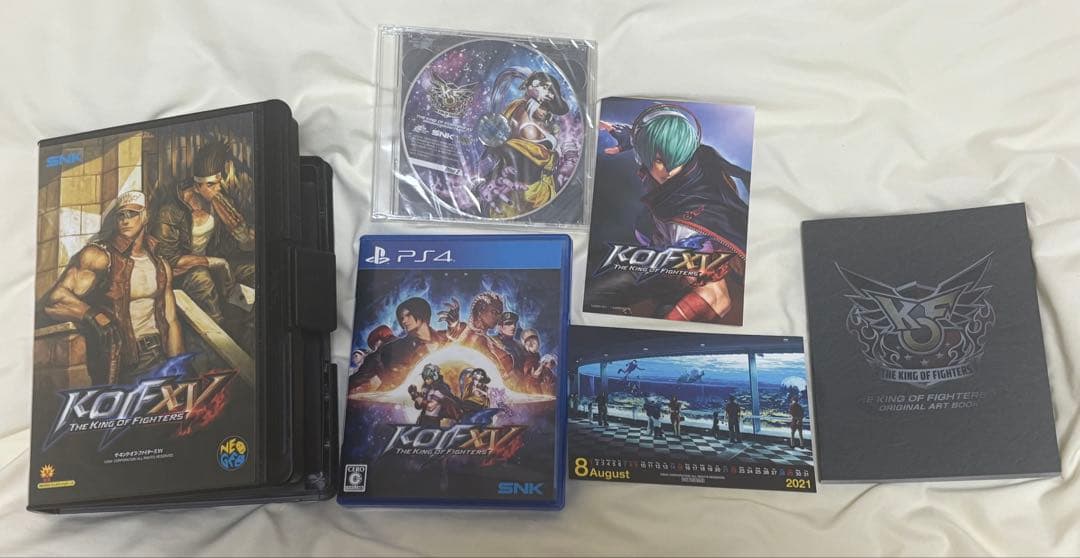 ネオジオロムカセット風パッケージ　KOFXV 6点セット