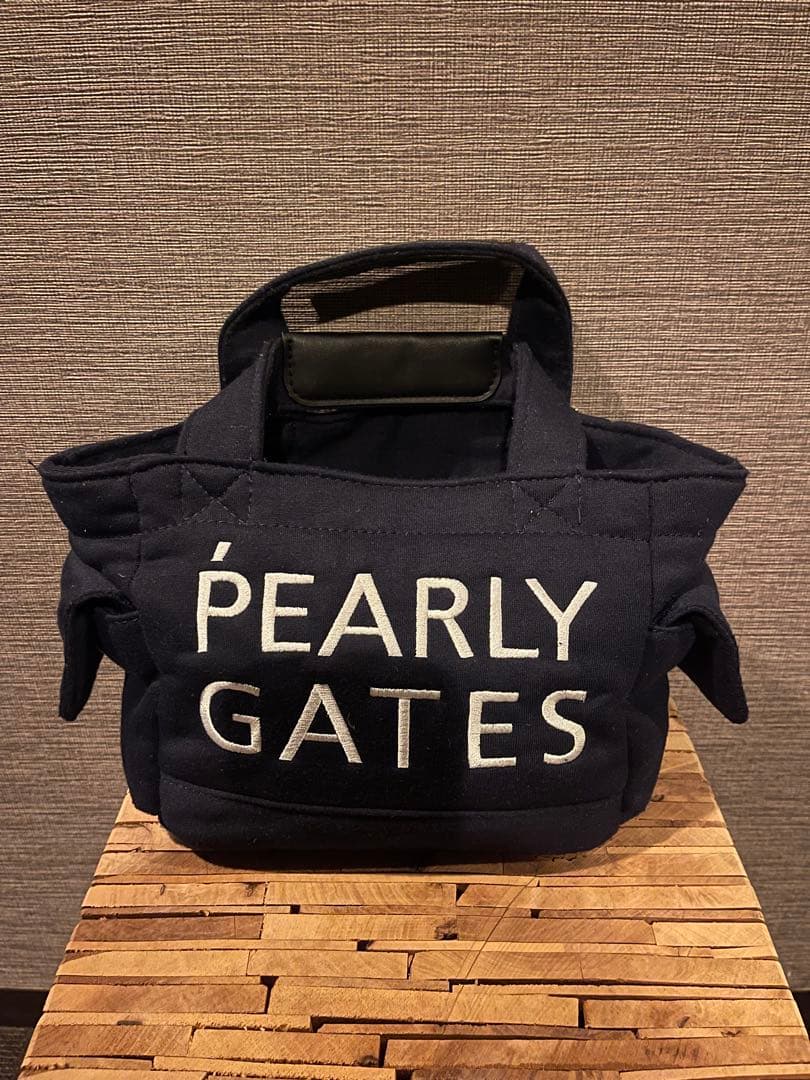 【ゆきじろう】 ◇PEARLYGATES◇カートバッグ ニコチャーム付