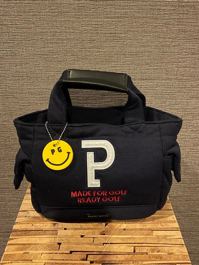 【ゆきじろう】 ◇PEARLYGATES◇カートバッグ ニコチャーム付