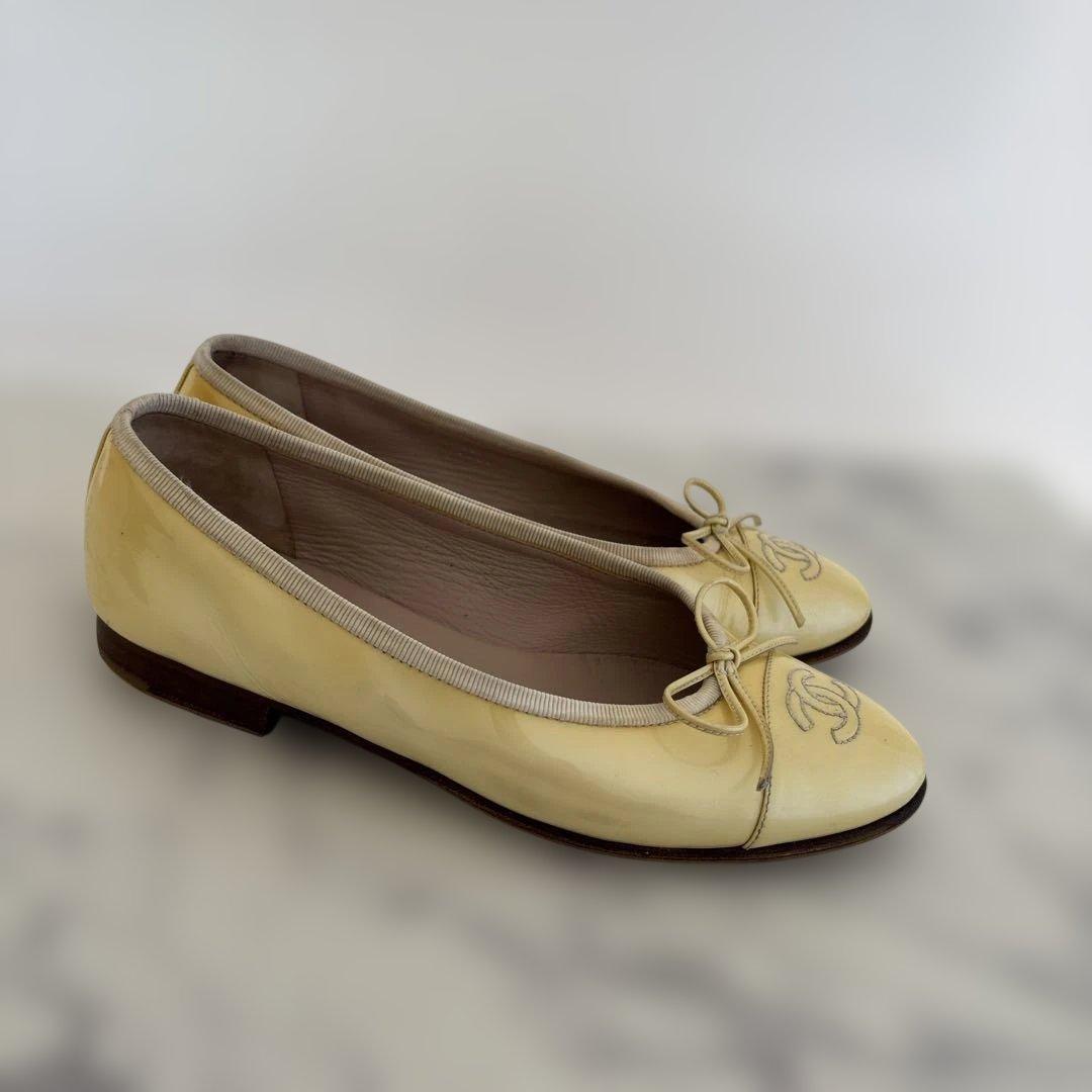 CHANEL ココマーク　バレエシューズ　バレリーナ　シャネル　スニーカー