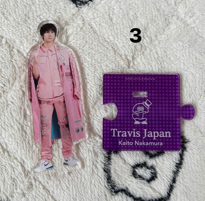 TravisJapan 中村海人 アクリルスタンド アクスタ 3種