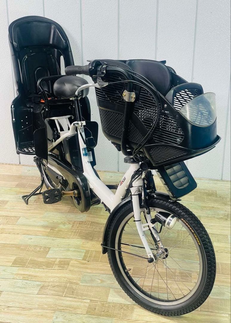 2994ヤマハ12.8アンペア3人乗り対応20インチ子供乗せ　電動アシスト自転車