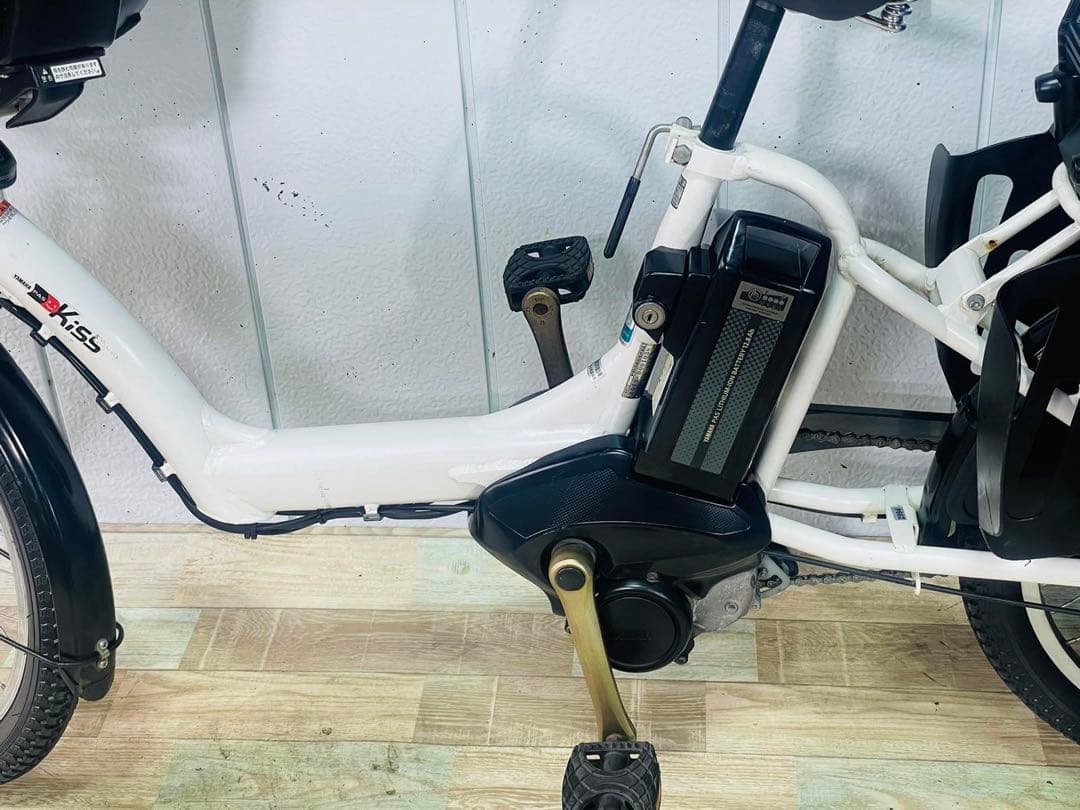 2994ヤマハ12.8アンペア3人乗り対応20インチ子供乗せ　電動アシスト自転車