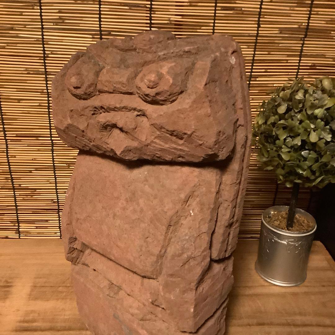 blow up様売約keep…彫刻作家・岩城信嘉氏「神童石像 」行動美術協会会員