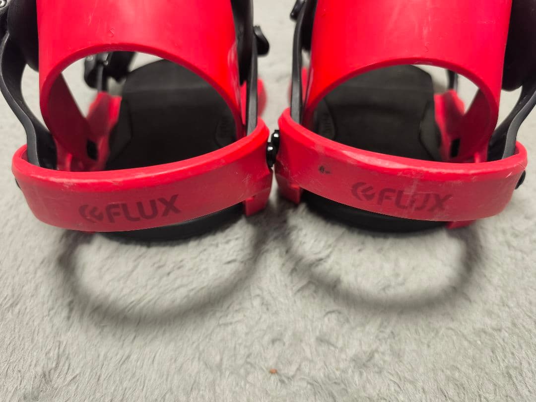 FLUX PR バインディング S レッド スノボ ビンディング