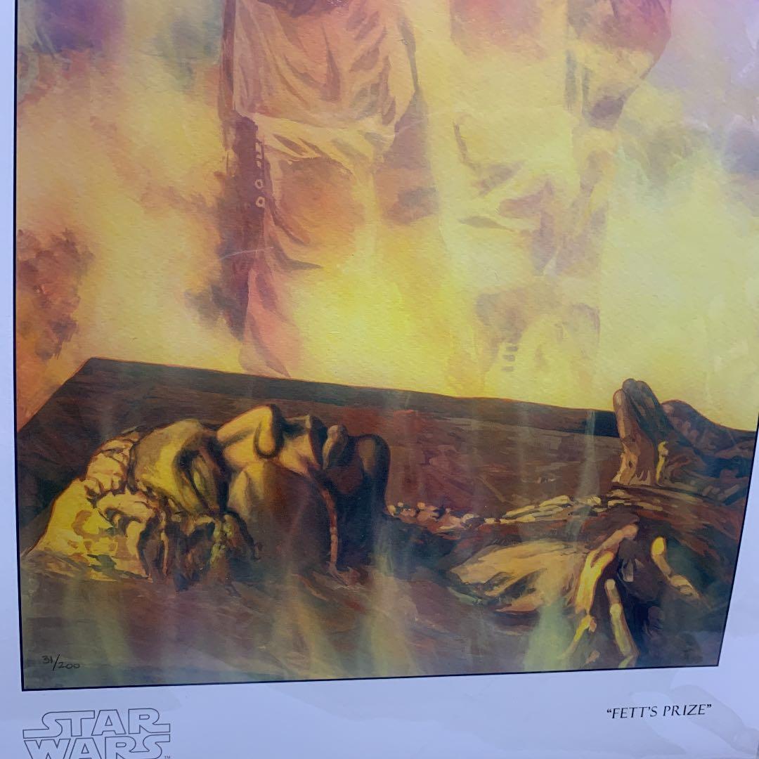 スターウォーズ　fett's prize 31/200 ファインアート